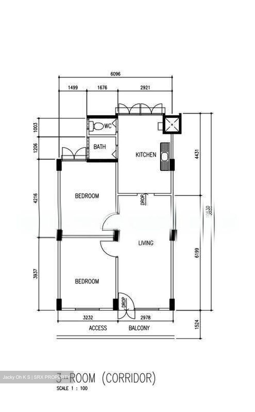 Blk 1 Haig Road (Geylang), HDB 3 Rooms #630639761